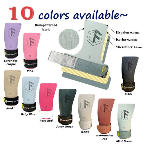 Protector de empuñaduras de mano completo sin magnesio, ligero, adaptabilidad para deporte, Cross, gimnasio, entrenamiento, guante, comodidad de seguridad