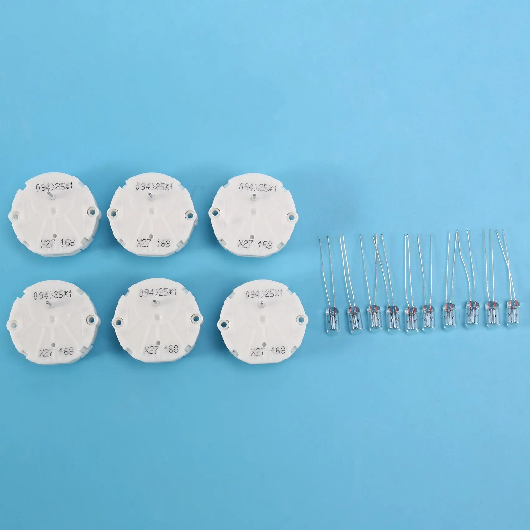 طقم إصلاح محرك متدرج A05E-GM - X27 168 - (6 طقم محركات + 10 قطع لمبات) يناسب الجميع 03-06 تشيفي سيلفرادوس، تاهو، يوكونز، الضواحي