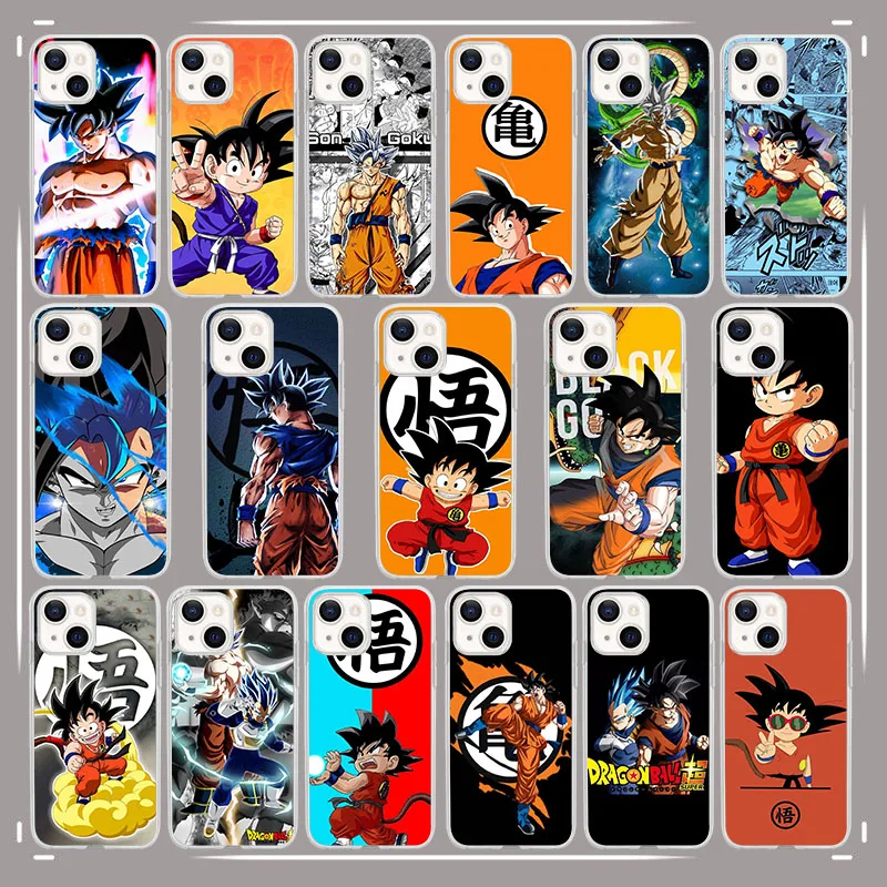 WK-76 Black x Goku Soft Case For Moto G G30 G20 G50 G60 G41 G51 G71 E13 G60S G200 E22I E22 G22