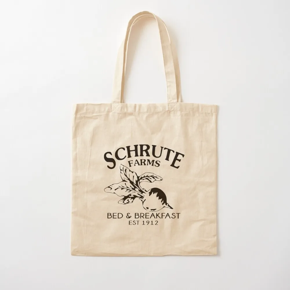 

Schrute Farms Bed and Breakfast Tote Bag Shopper sac pour femme Canvas Tote Bag