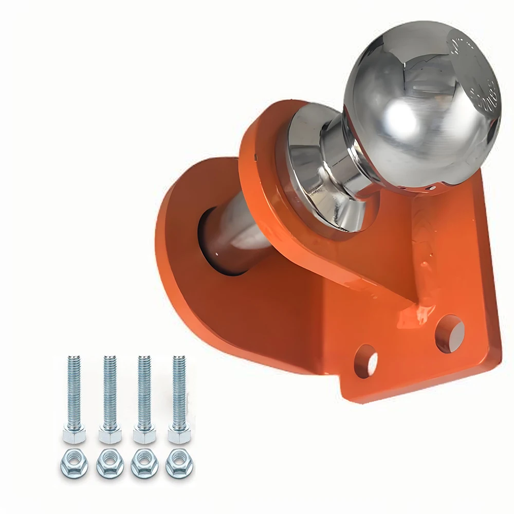 Heavy Duty Bolt On Trailer Tow Ball Hitch Mount Universal Trailer Hook Adapter for ATV UTV RV Camper Caravan Boat Towing Parts