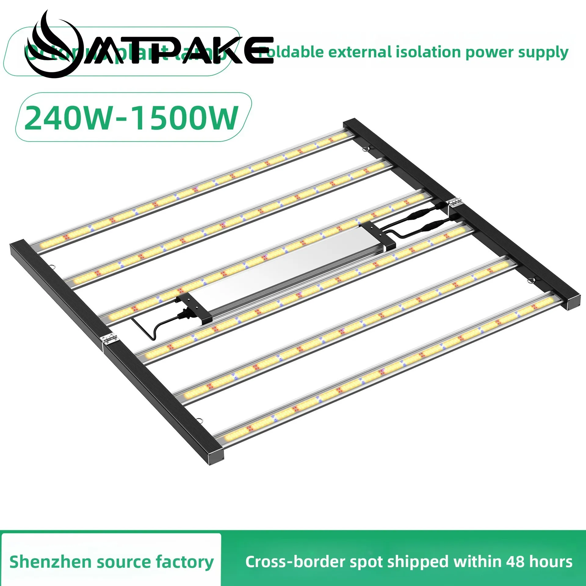 LM301H EVO Quantum Board 480W LED Grow Light Kit With Mixed 3000K/5000K Light 660nm IR For Indoor Plant Growth