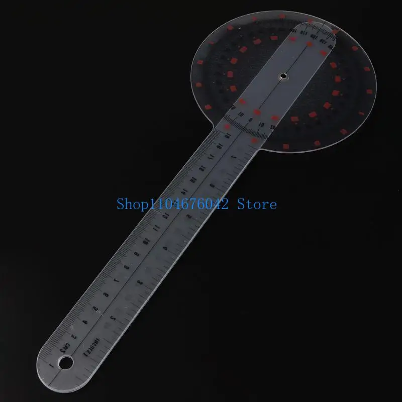 652F 3Pcs/Set Physio Goniometer Measuring Tools Woodworking for DIY Builders Carpenters Tilers Craftsmen Construction Workers