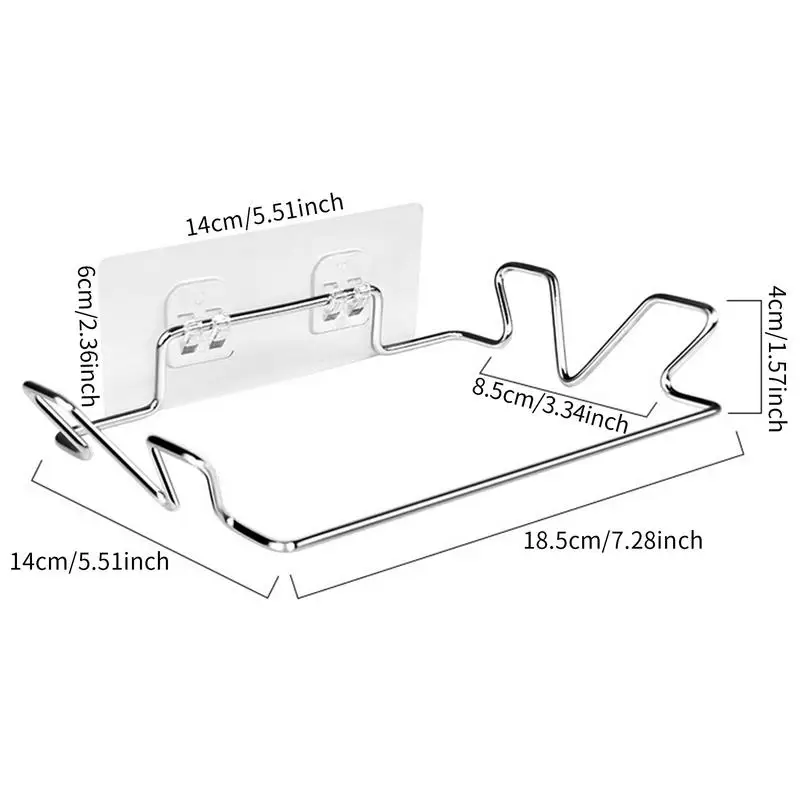 Trash Bag Holder Cabinet Door Trash Bag Holder Leaf Bag Holder Garbage Bags Storage Organizer Rack Back Door Hook Hangers