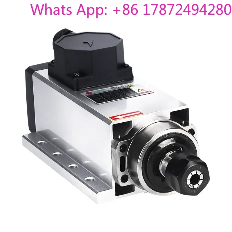 Air Cooled Spindle Motor 2.2kW 380V CNC Lathe Spindle for Milling Machine