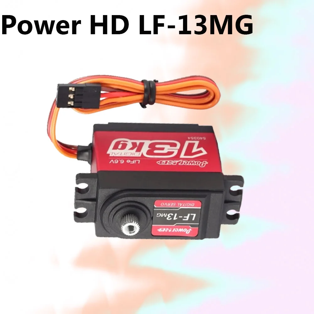 

Power HD LF-13MG Standard Digital High Speed Torque 13KG Car Servo Metal Gear For 1:10 1:8 RC Steering Cars