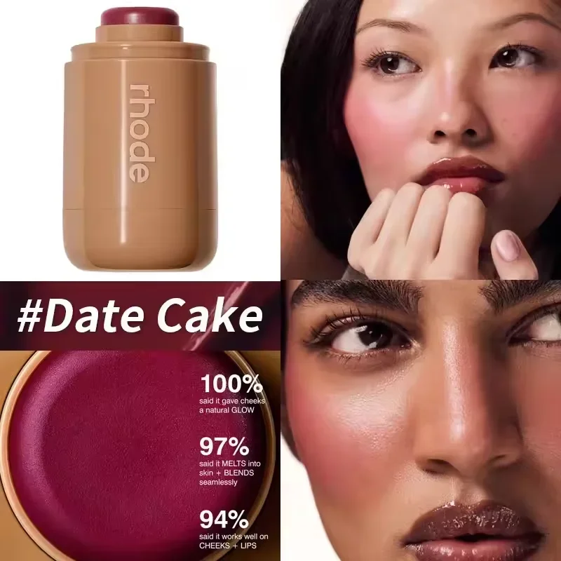 Rhode Skin Pocket Blush Stick Lippen- und Wangen-Hydrating-Stick, natürlicher Rouge-Puder, Blusher-Creme, Lippenstift, Wangenfarbe in Teetassen-Candy-Farben