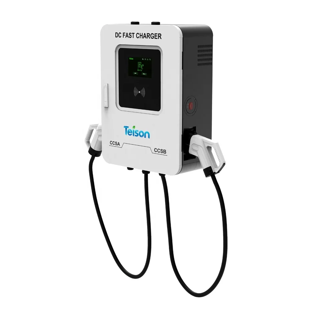 Teison DC 40kw ev home wall charger fast charging station with OCPP, RFID and CCS1/2 connectors