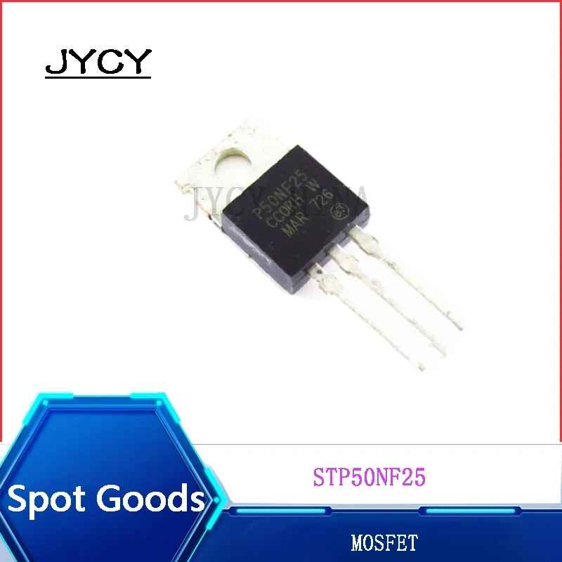 2pcs/LOTE STP50NF25 Brand new and original 50NF25 P50NF25 STP50NF25 TO-220 250V 45A