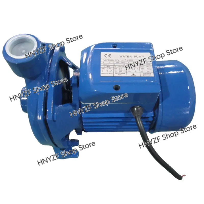 electric motor single phase  heating ventilation air controlling boosting garden irrigation long distance Centrifugal water