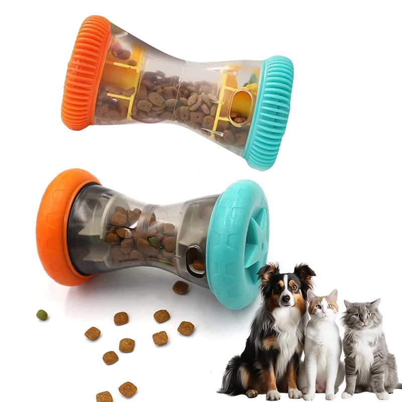 

Интерактивная развивающая игрушка для собак: лабиринт с шариком для медленного кормления, дозатор лакомств, тренировка IQ, эллиптическая трасса, игрушка для домашних животных с функцией выдачи корма