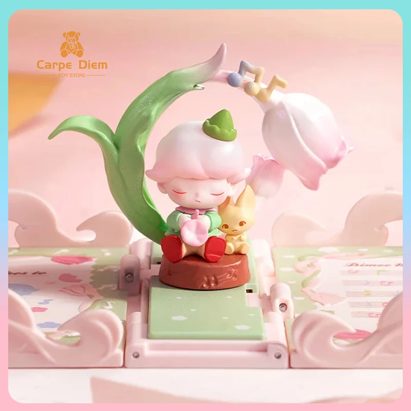 

Original Popmart Gift For You Greeting Card Series Blind Box Scene Sets Figure Sp Dimoo Labubu Mystery Box Ornaments Custom Gift