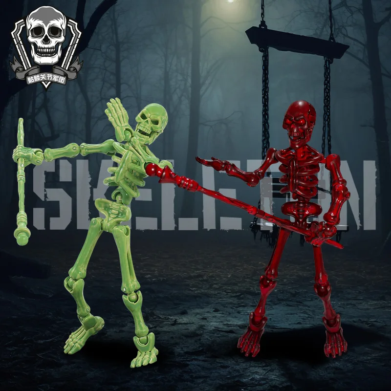 Squelette multi-articulé jouet mobile Multi forme 13 figurine décoration bricolage Mannequin Mecha assembler modèle enfants jouets cadeaux