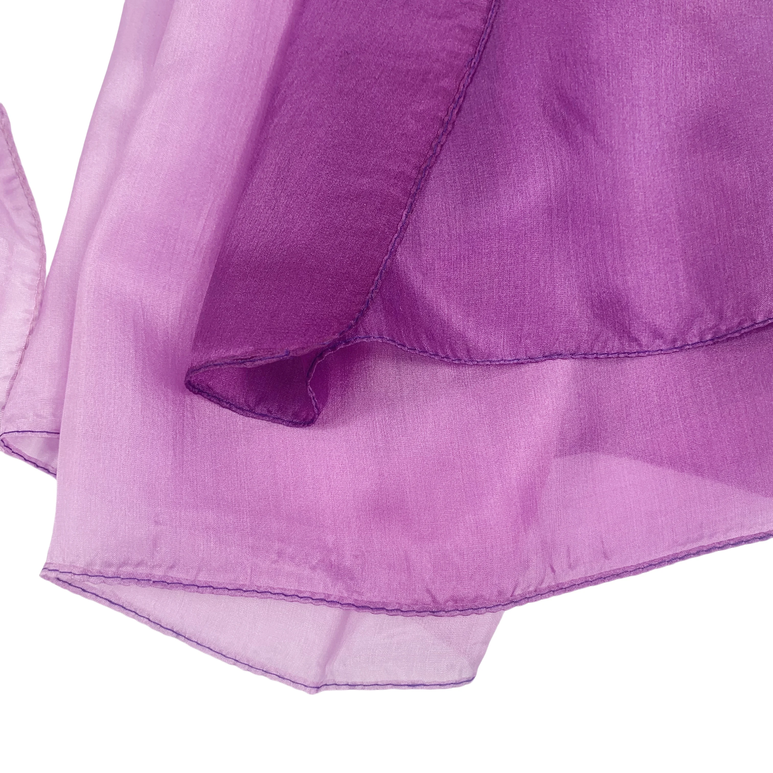 wholesale 100% pure silk mulberry silk Neckerchief hijabs elegant soft kerchief brand gradually changing color style