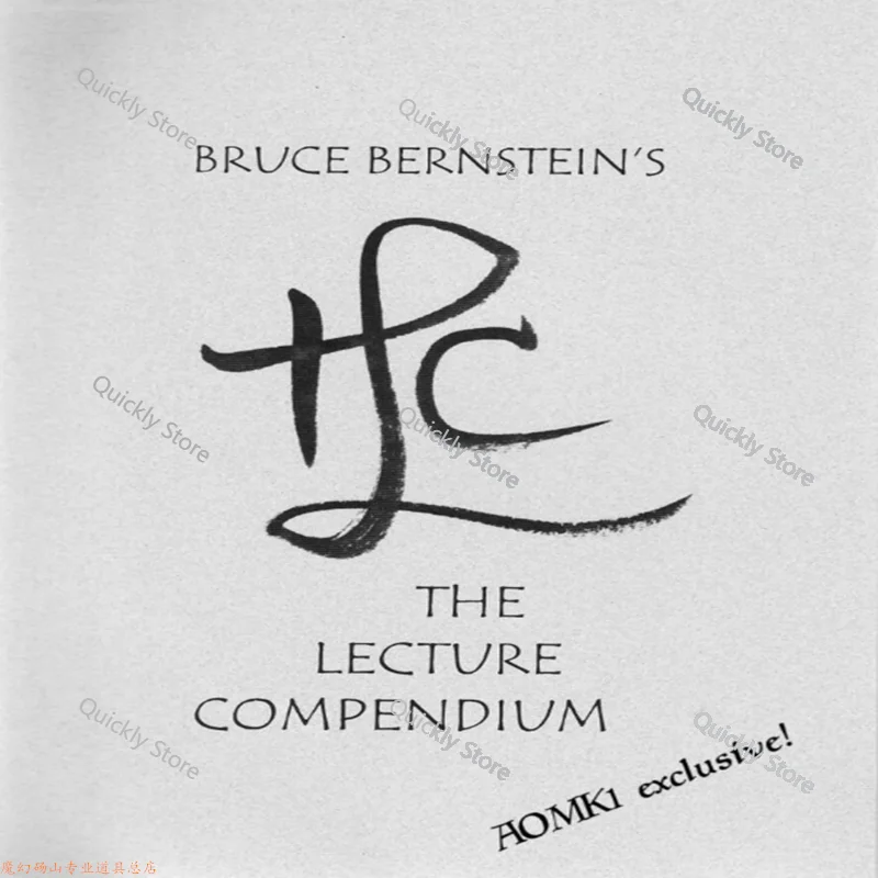 

2025 The Lecture Compendium by Bruce Bernstein - Magic tricks (Instant Download)