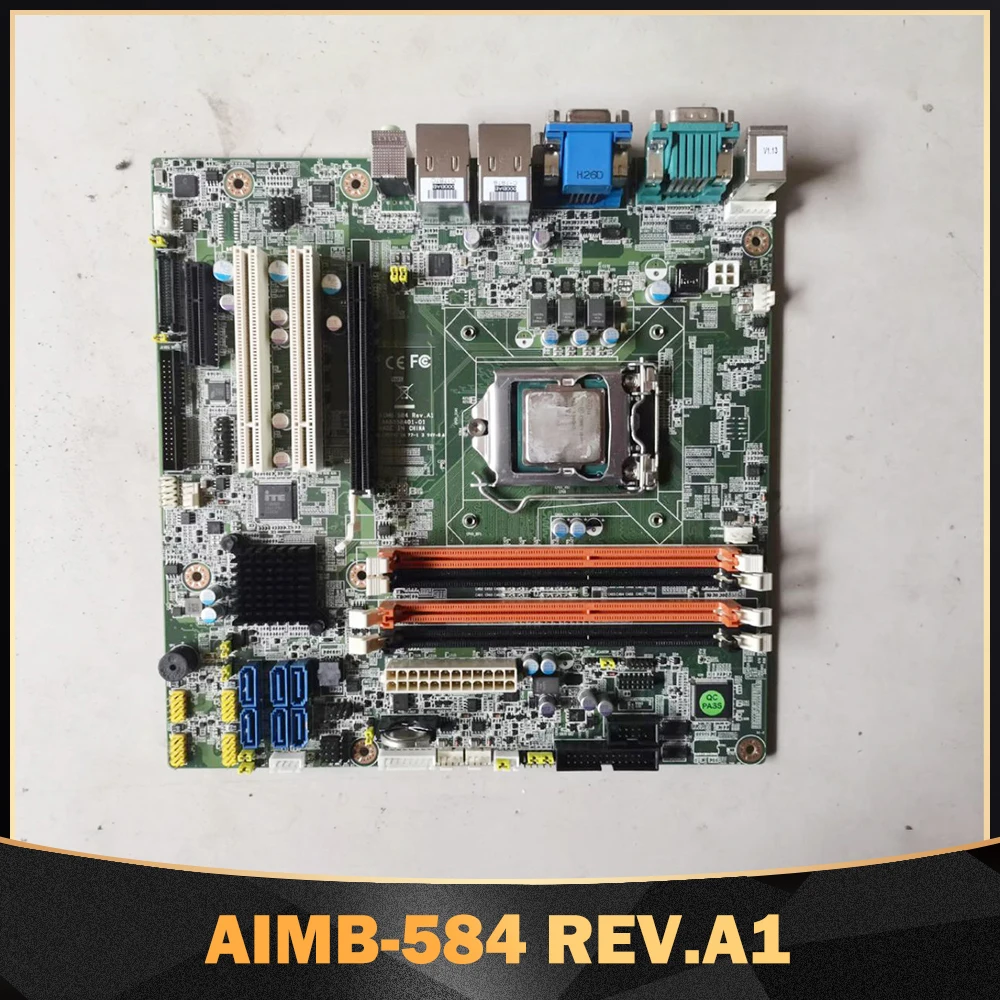 

AIMB-584 REV.A1 19A6058401-01 industrial control motherboard aimb-584G2 dual port industrial equipment motherboard