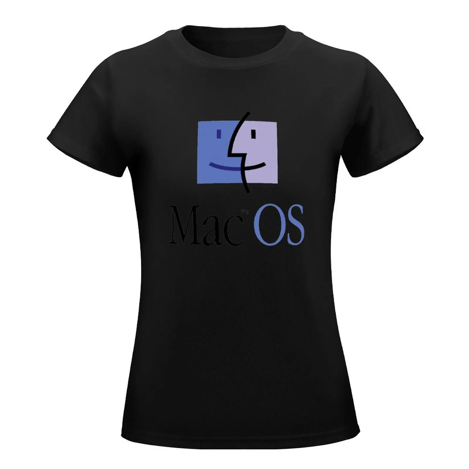 Mac OS T-Shirt anime clothes hippie clothes lady clothes vintage western t shirts for Women