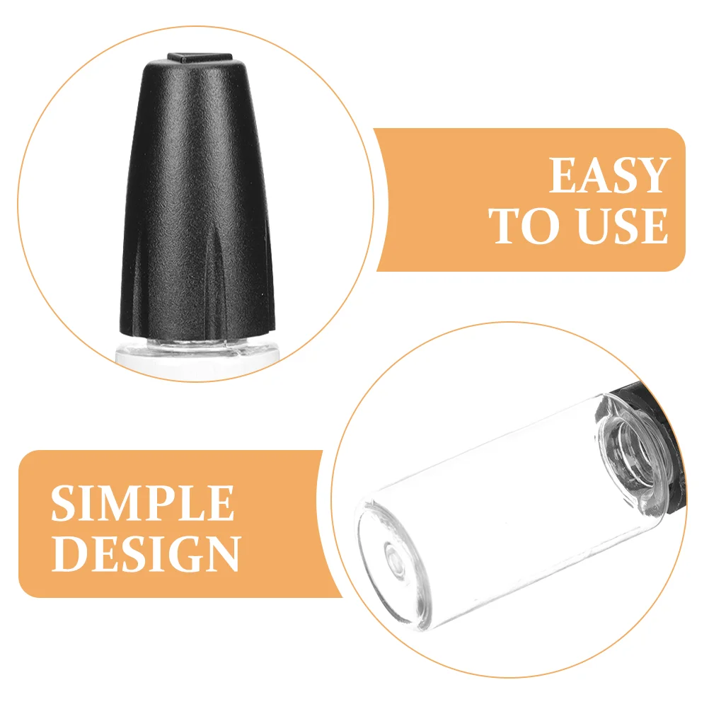 10 Pcs Bottle Transparent Storage Needle Squeeze Applicator with Fine Tip Bottles