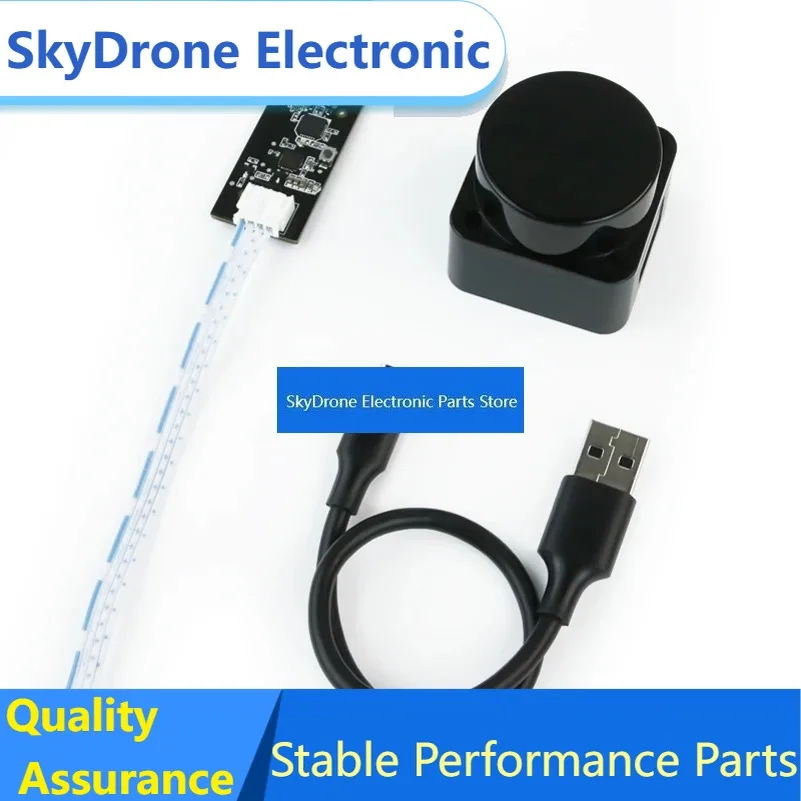 SkyDElFOR LDROBOT STL-06P Lidar Outdoor Light Resistance 60Klx 5000Hz 12m 360° Scanning Support ROS1 And ROS2