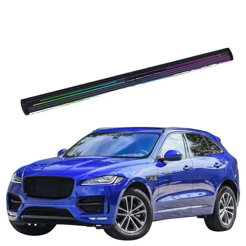 Hot Selling Automatic Electric Power Aluminum Alloy  Side Step Running Board No Drilling Installation