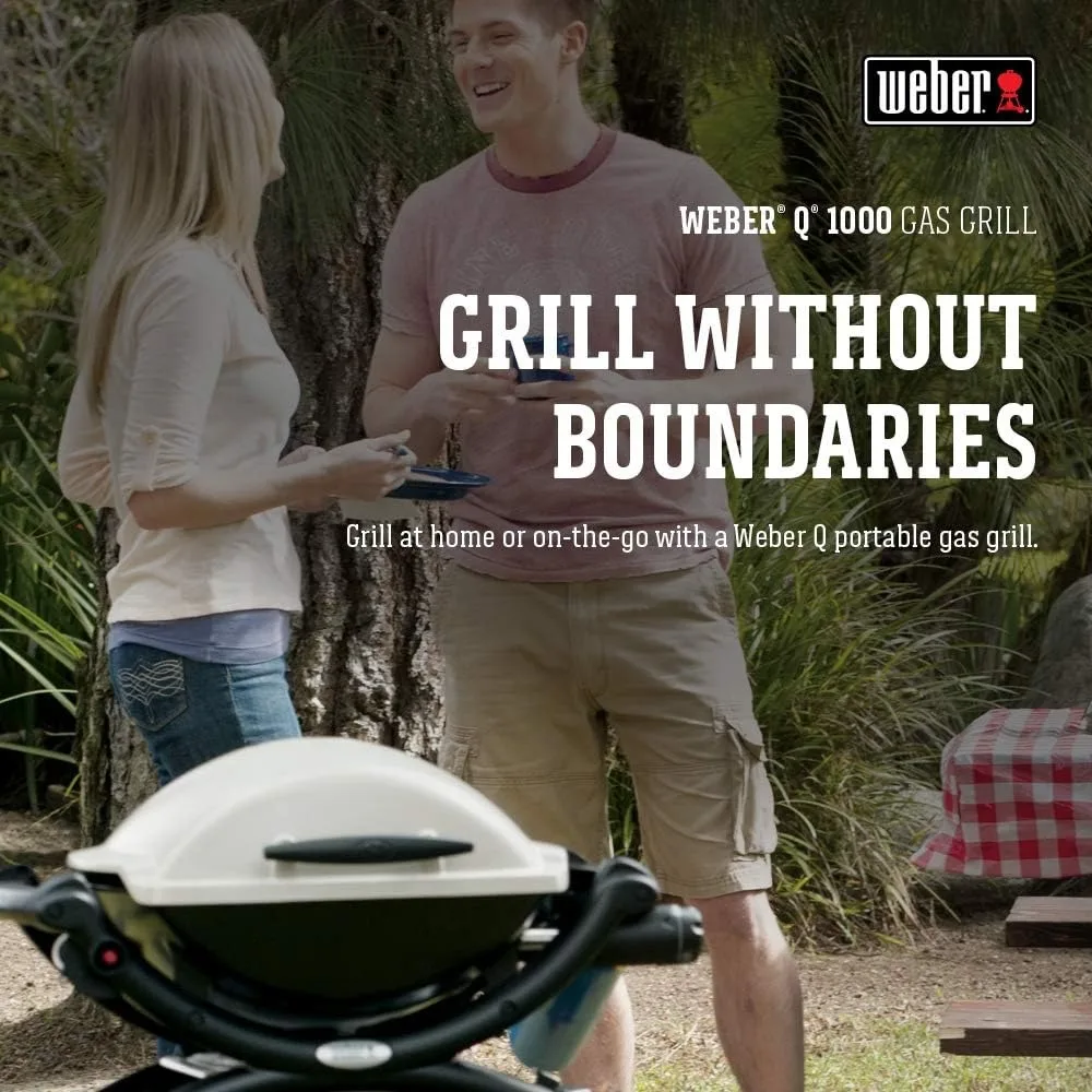 

Q1000 Liquid Propane Grill, Chrome