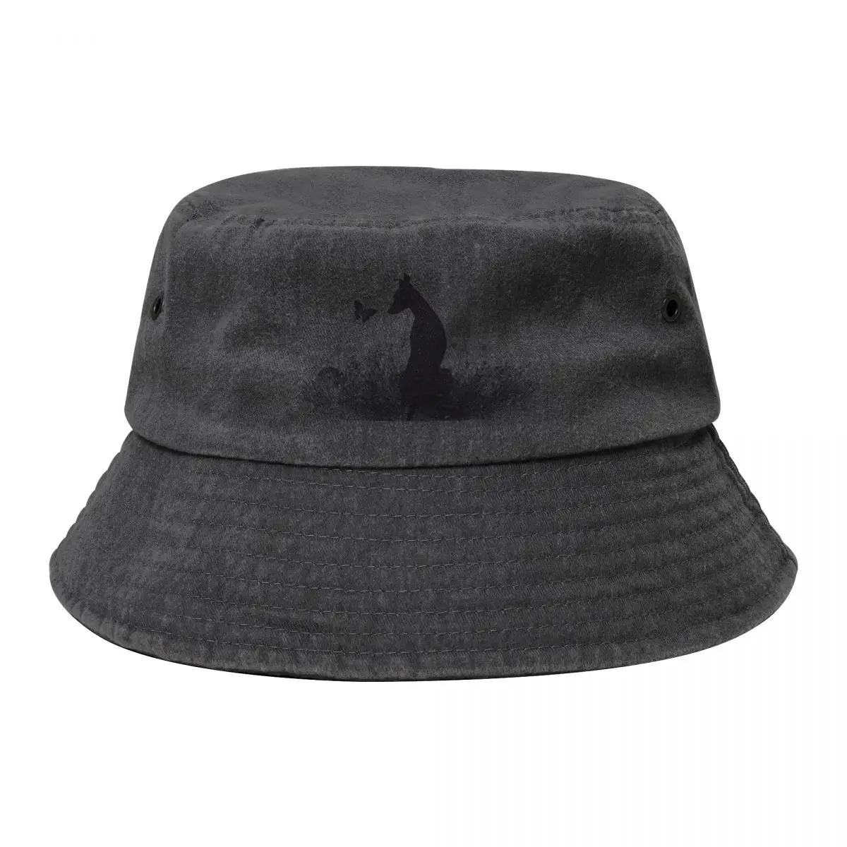

Dog and butterfly Bucket Hat Luxury Man Hat Sun Cap Hood Women's Golf Clothing Men's