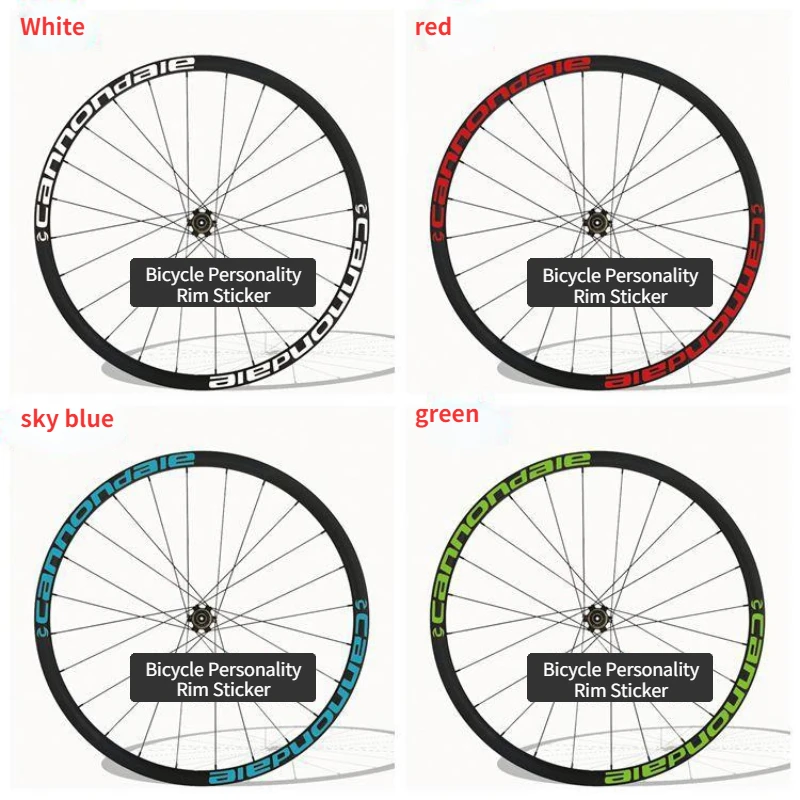 MTB Rim Stickers Road Bike Wheel Set Decals Cycling Reflective Sticker 20\