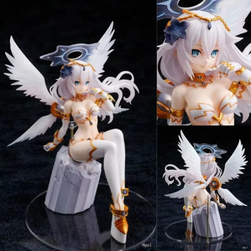 

Hyperdimensional Neptune Black Heart Anime Figurine Collectible Action Toy Gift for Fans Four Goddesses Online Hand Painted