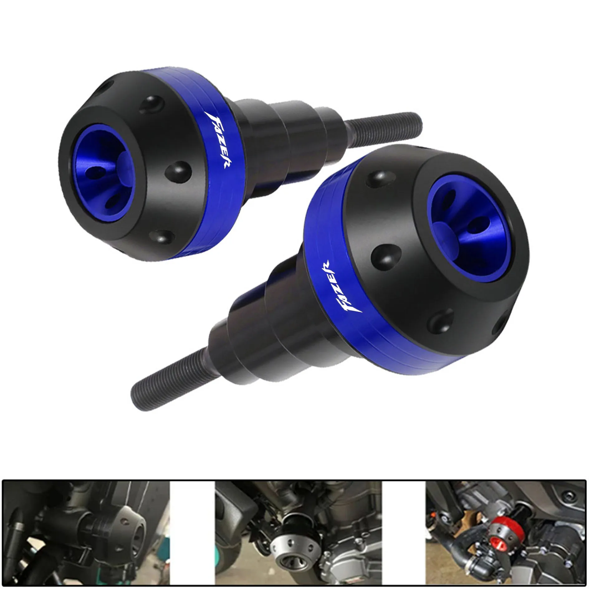 

For Yamaha Fazer FZ1 FZ6 FZ8 FZ 1 FZ 6 FZ 8 CNC Protector Pad Frame Sliders Crash Falling Protection Guard Accessories