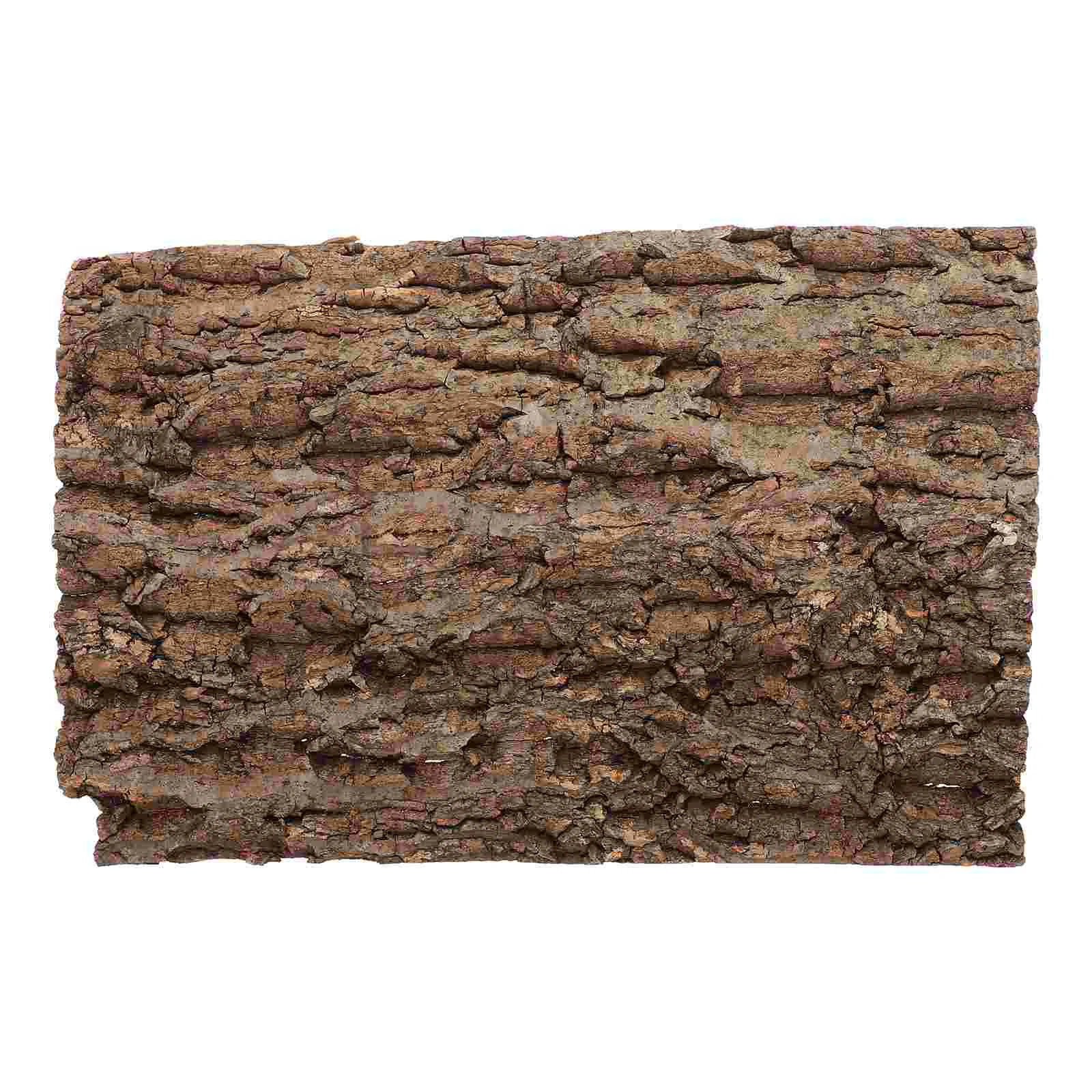 

Terrarium Cork Bark Background Board Reptile Tank Tree Backdrop Cork Decor for Habitat Cork Terrarium Background