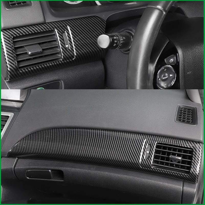 

Car Styling For Honda Accord 2013-2016 9th Instrument Vent Center Control Panel Cover Trim Decorate Moulding Auto Accessories