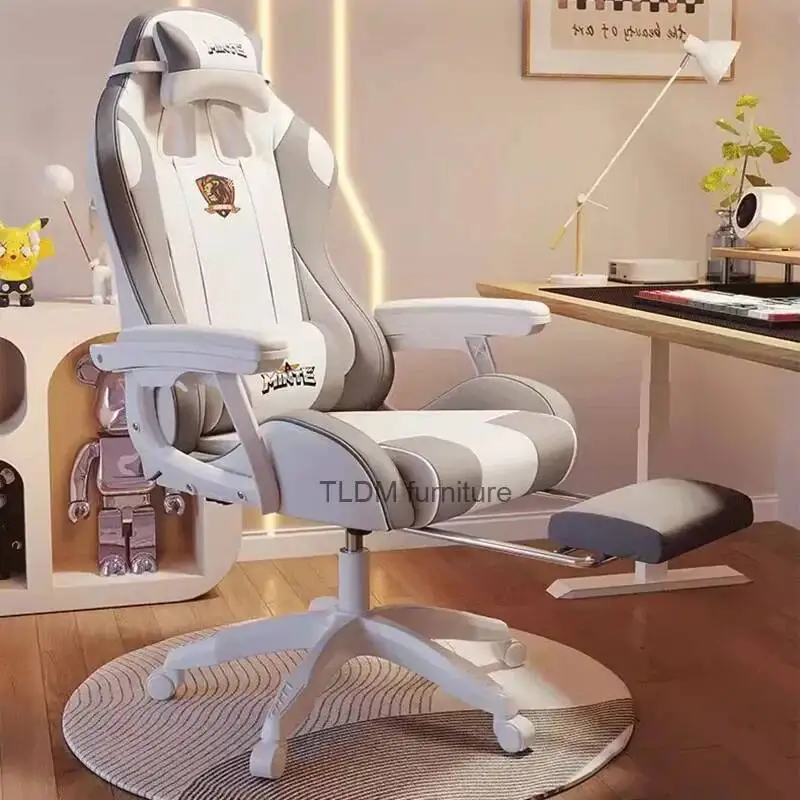 

Comfortable armrest office chair ergonomically designed office mat, mobile gaming computer chair, living room Fautuil De Bureau