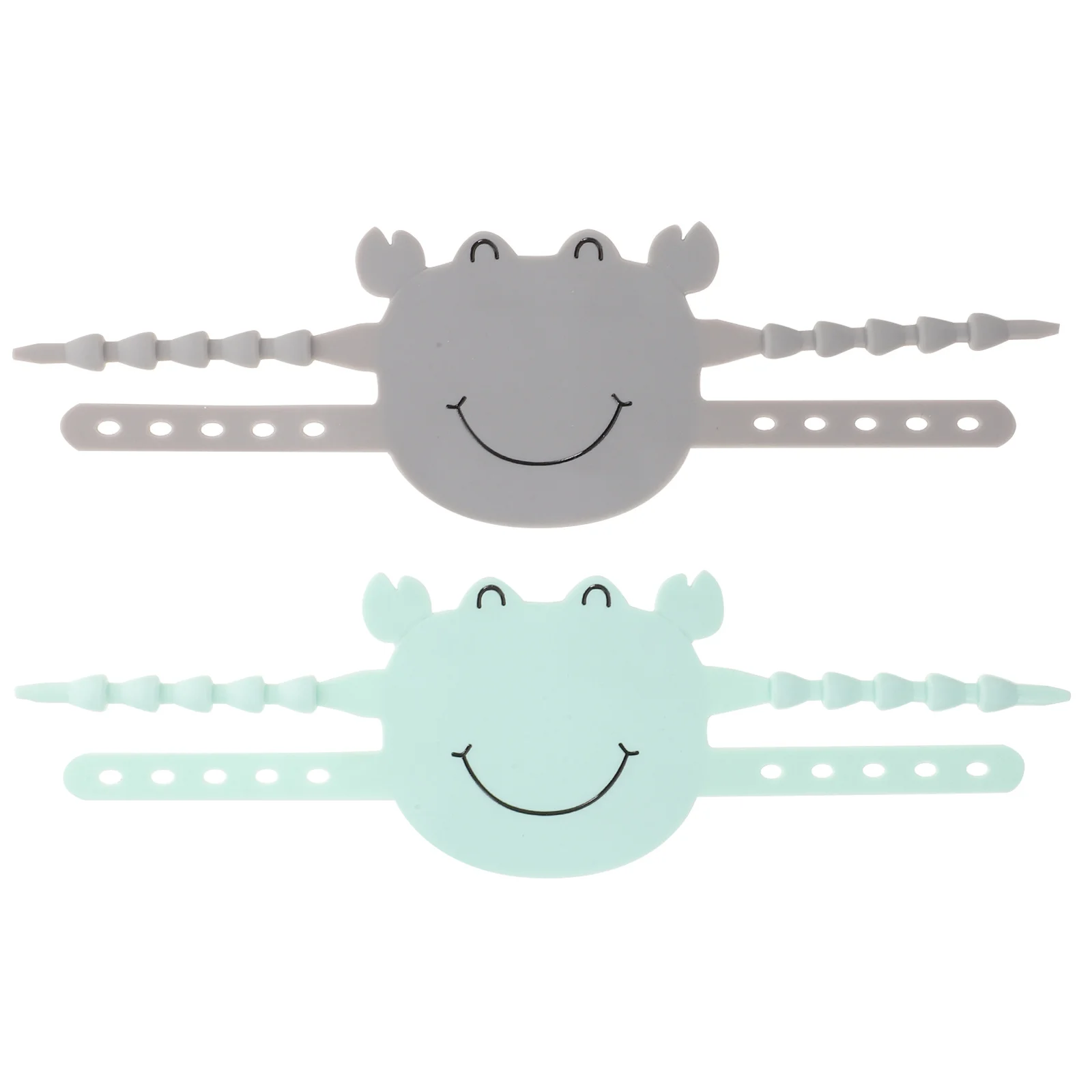 2 szt. Ciche nakładki na zatrzaski drzwi dla dzieci, ogranicznik otwarcia drzwi, zapobiegający stukaniu, blokujący hałas, ochrona, do domu, biura, szkoły