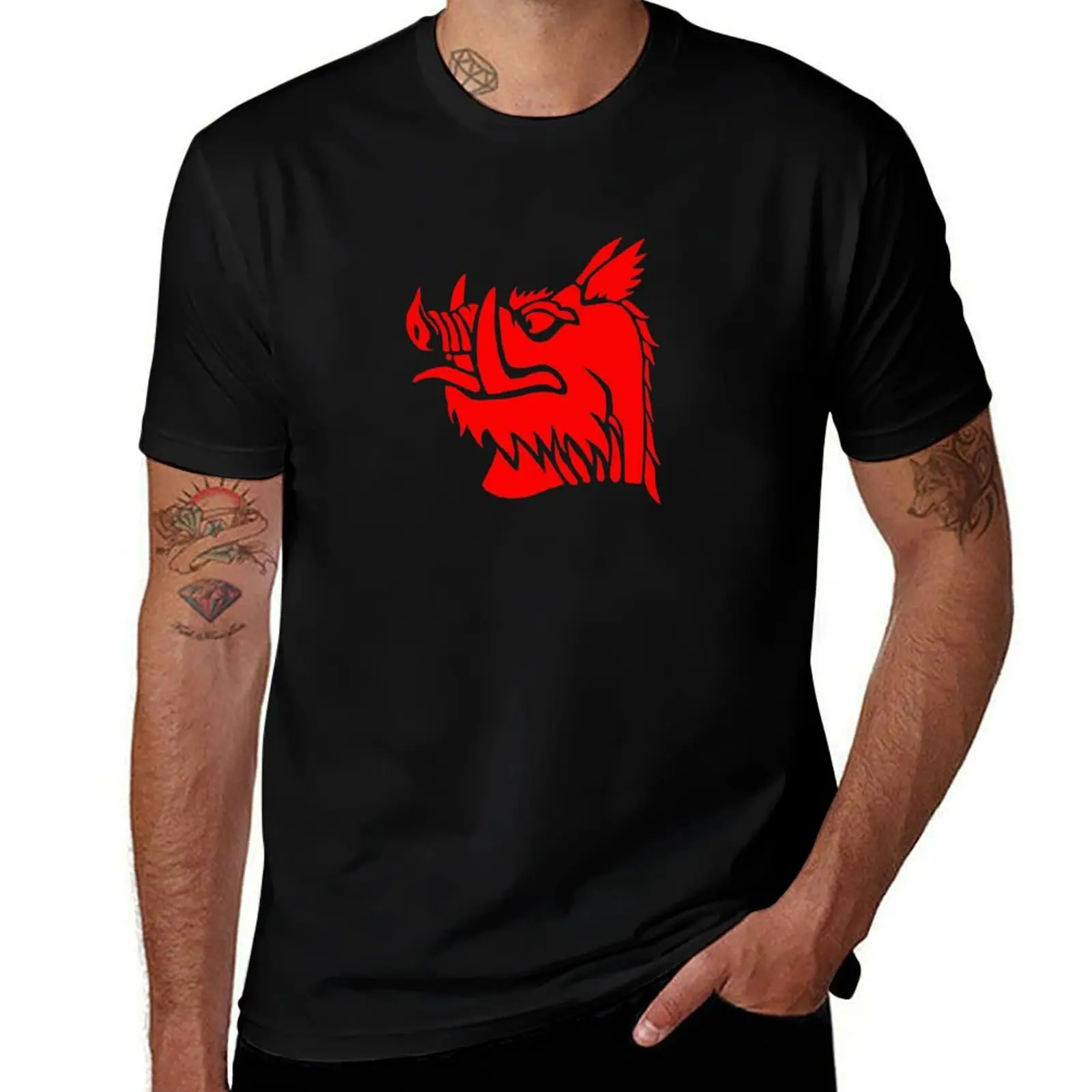 

Black Knight 'None Shall Pass' [Monty Python] T-Shirt Daily Work Short Sleeve Top
