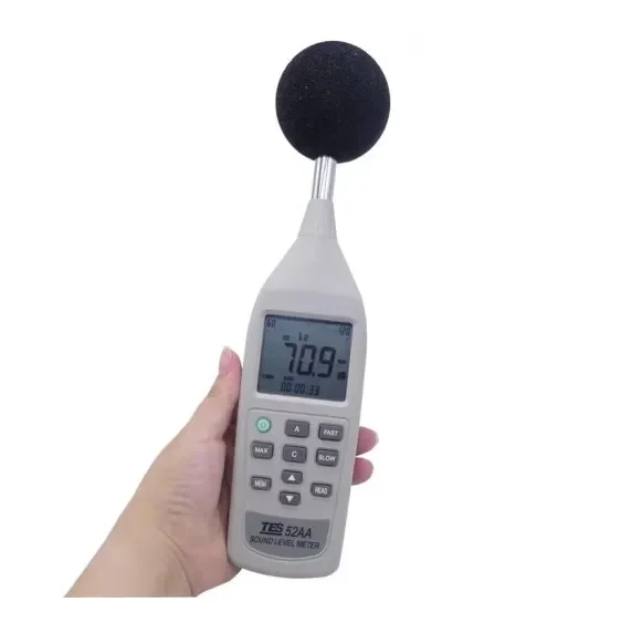 Low frequency noise meter Digital Noise  High precision sound level Decibel 26-130dB TES52AA china