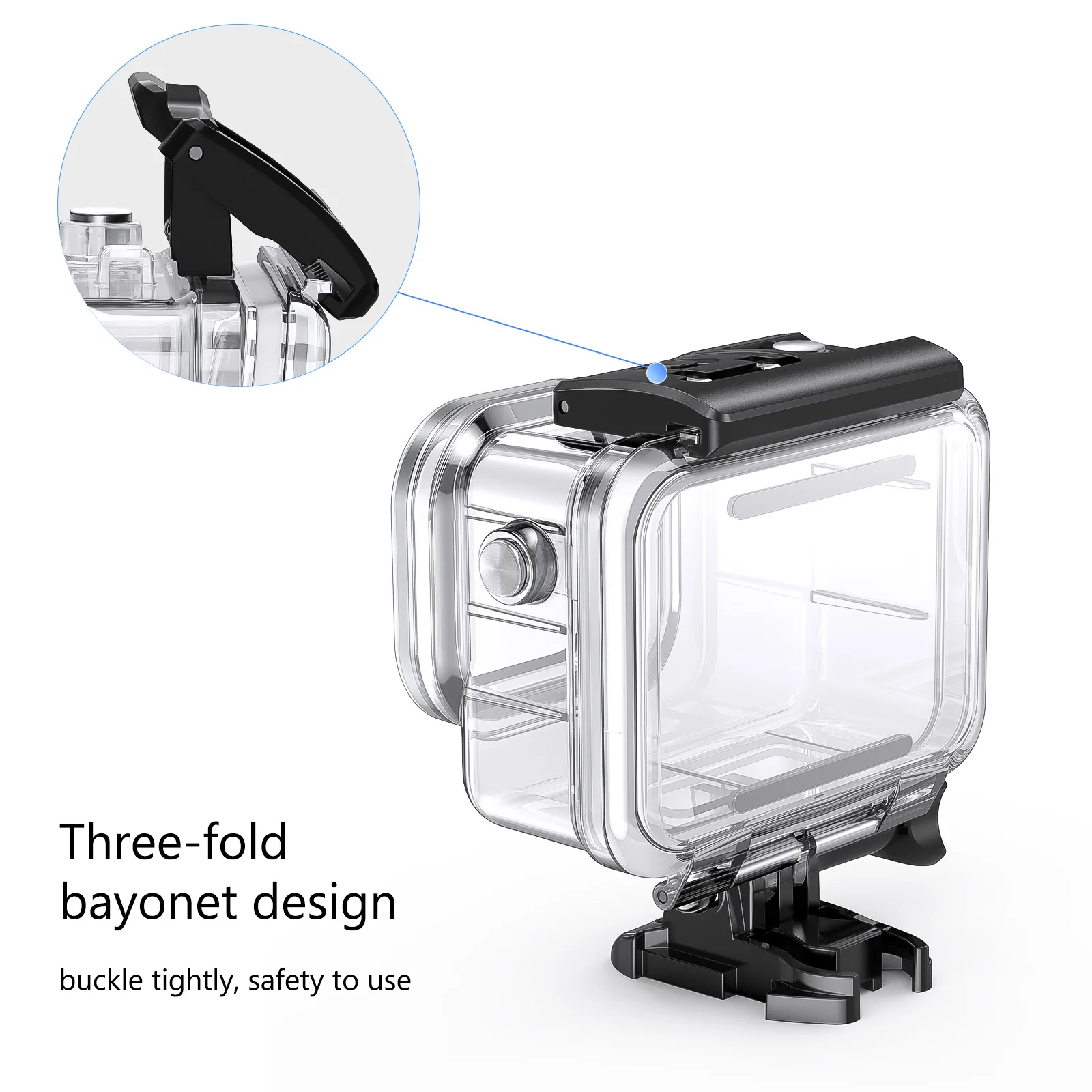 Совместим с Insta360Ace Pro Водонепроницаемый телефон, 40 м, для дайвинга, защитная фотография, для подводной съемки,