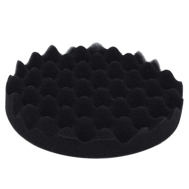 2 Set 7Inch/180Mm Sponge Polishing Buffer Pad Kit Tool For Car Polisher