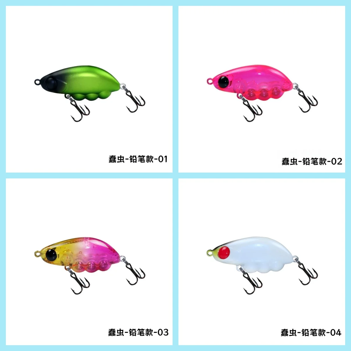 Swolfy Señuelos tipo lápiz para trucha y lubina – mini - imagen 2