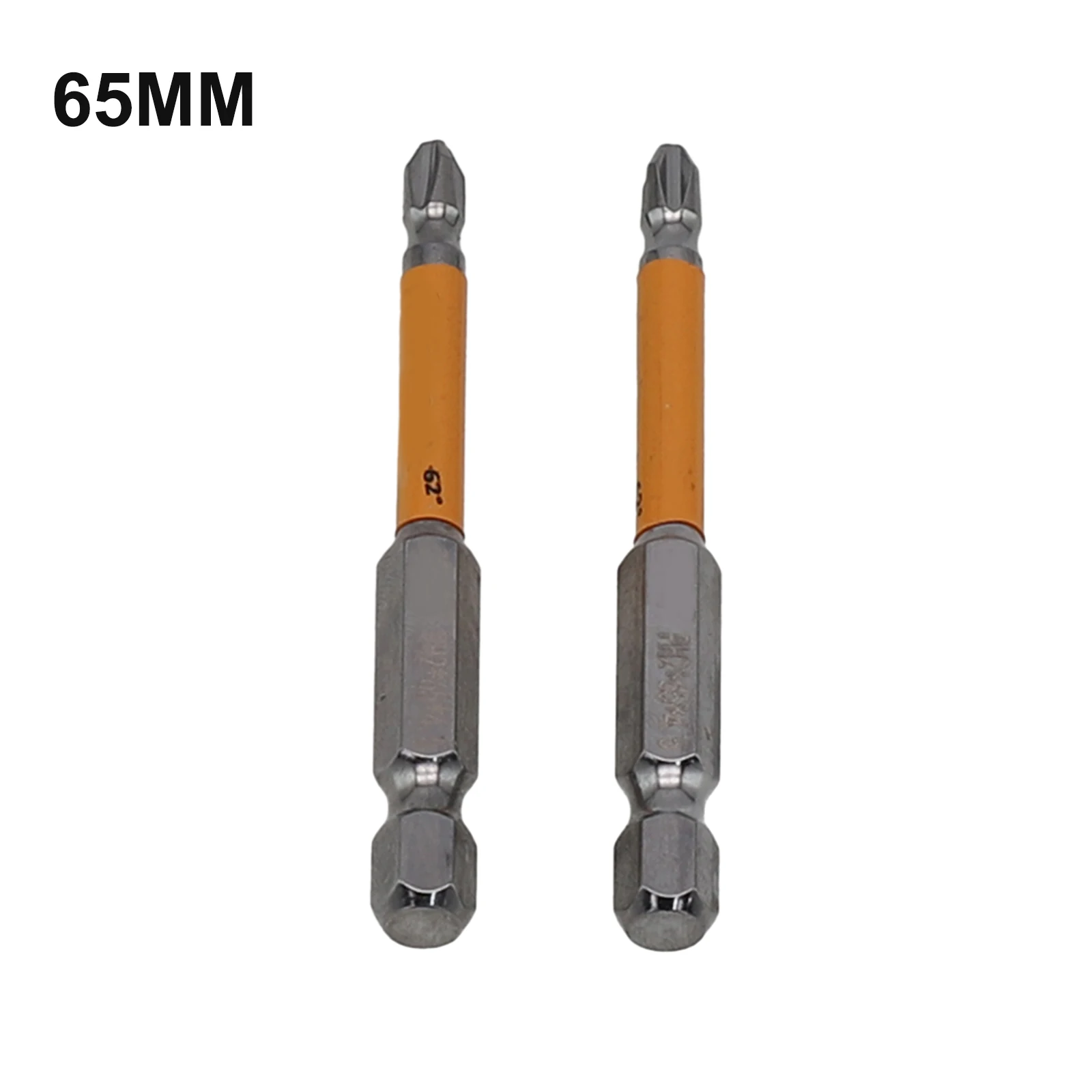 100mm Screwdriver Bits 150mm 2 X 65mm 80mm PH2 1/4\'\'(6.35mm) Hex Alloy Steel Brown HRC62° Electric Screwdrivers Hand Drills