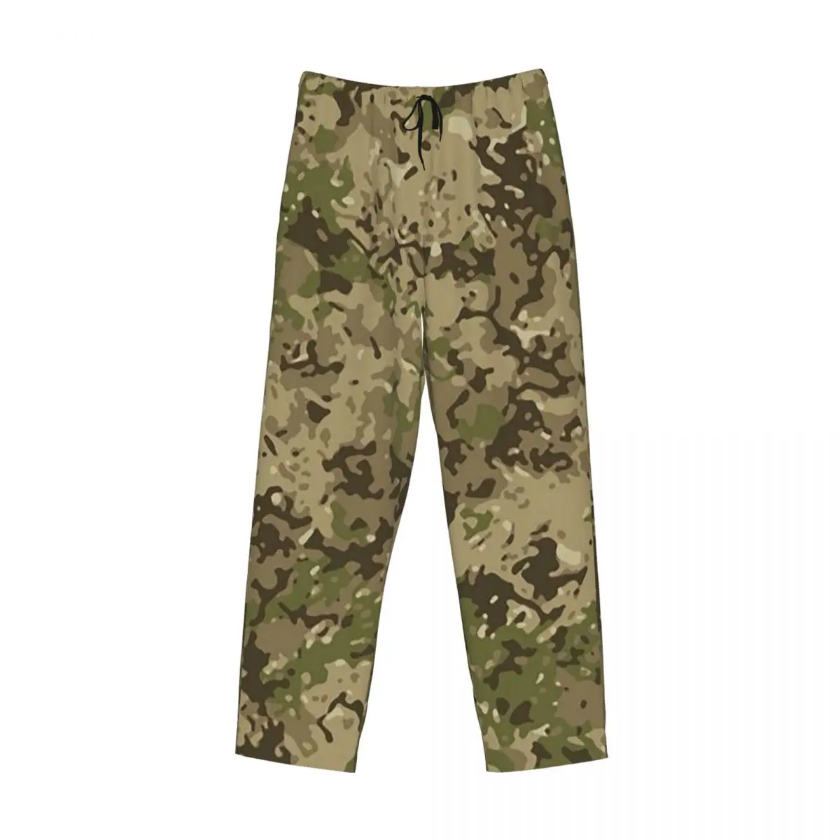 

Custom Multicam Military Trout Camo Pajama Pants Men Sleepwear Sleep Lounge Bottoms with Pockets