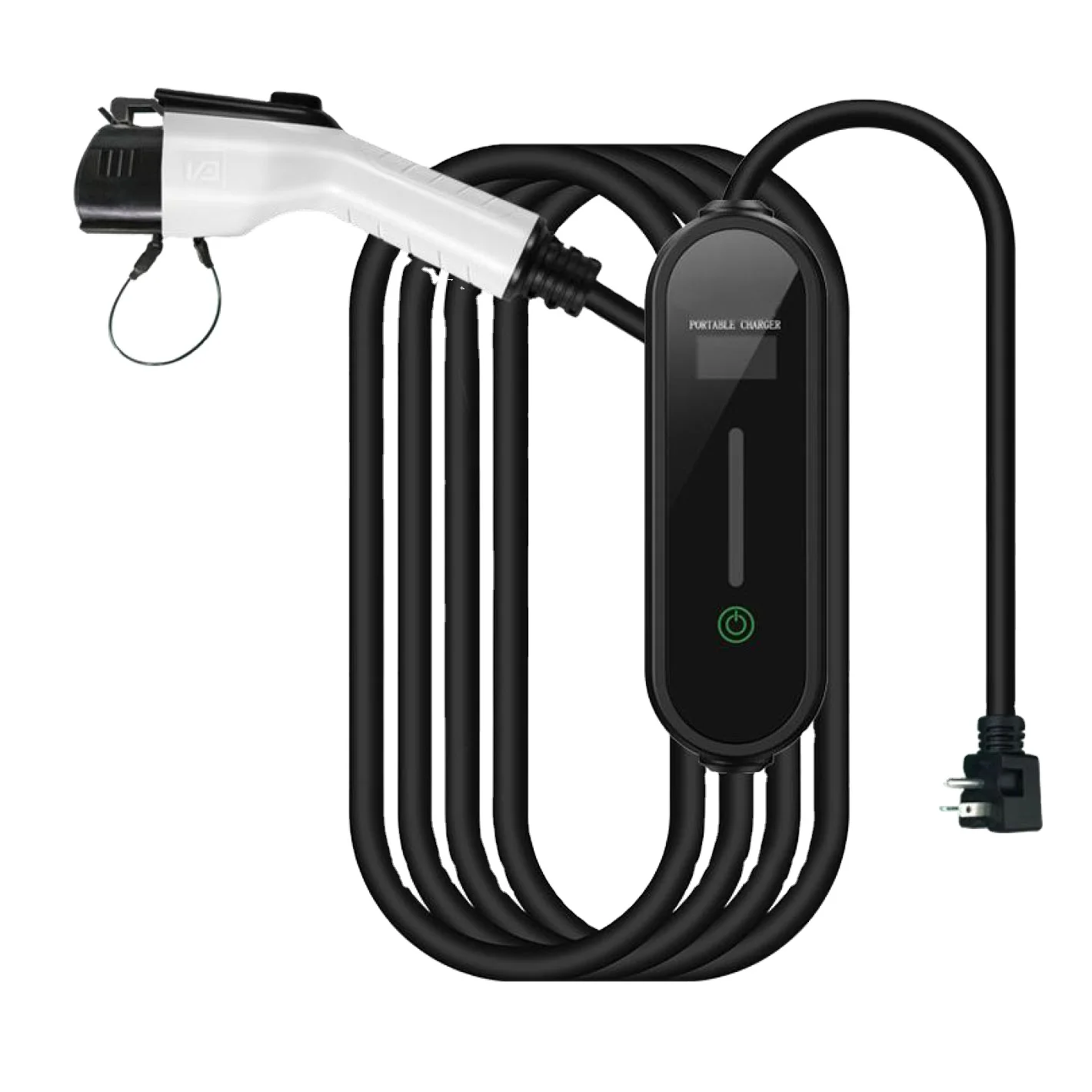 US Standard Newest 16A Ev Charger With J1772 Plug 1 Phase Home Charger AC TYPE1 16A 3.3KW Adjustment Reservation Ev Charger