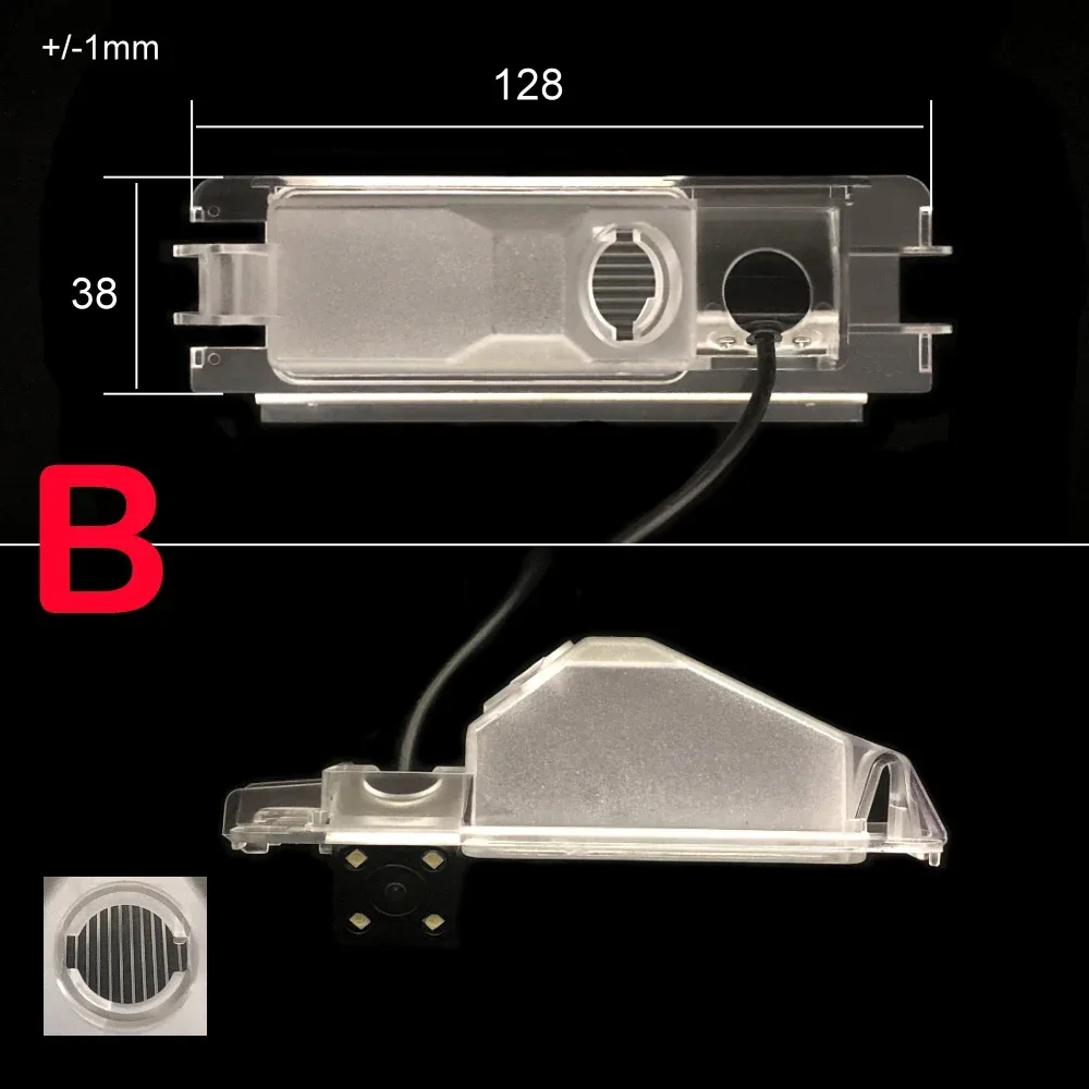 Boque กล้องกระจกมองหลังรถยนต์170 1280x720P HD AHD สำหรับ Nissan Micra March สำหรับ Dacia Sandero สำหรับ Lada largus