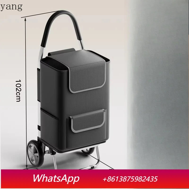 

LMM household trailer elderly portable luggage trolley large capacity