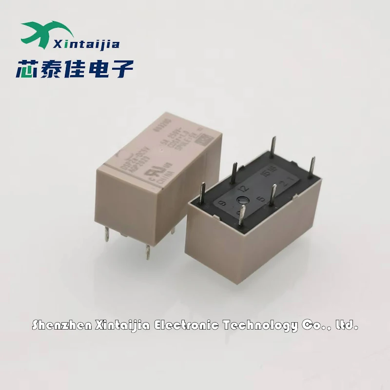 1PCS DSP2a-DC5V Universal relay 5A 5VDC DPST SEALED 100% brand new and authentic, ready to ship in stock