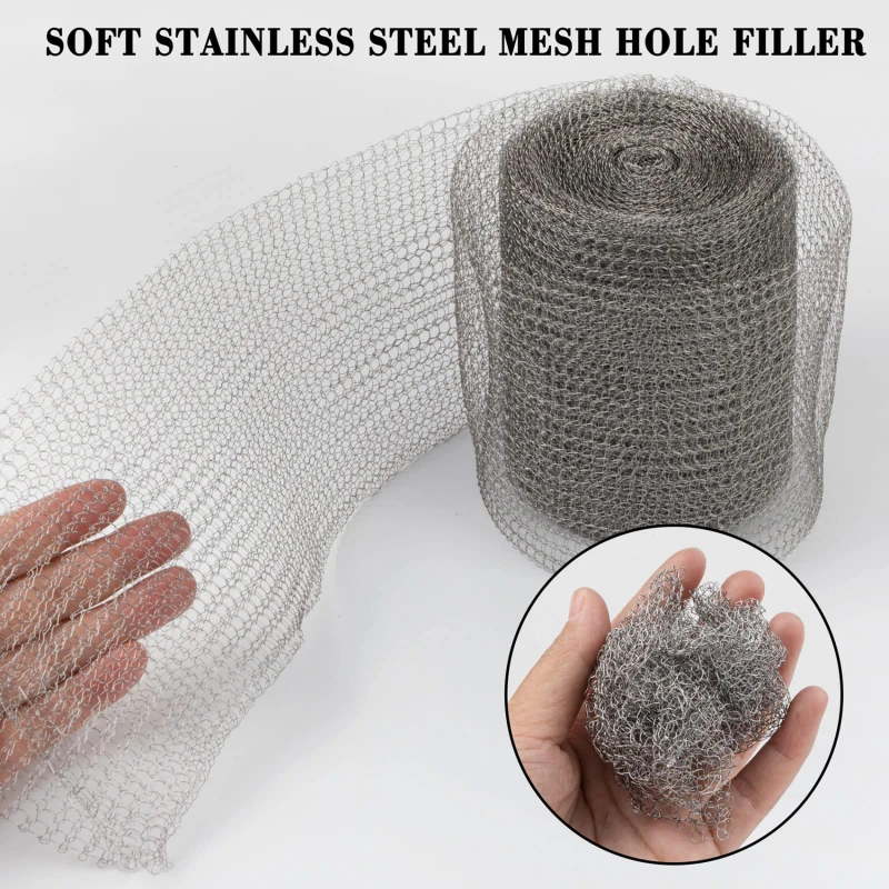 Stainless Steel Mesh Woven Filter Sanitary Food Grade For Distillation Sewage Pipe Filter Screen Insect and Mouse Prevention