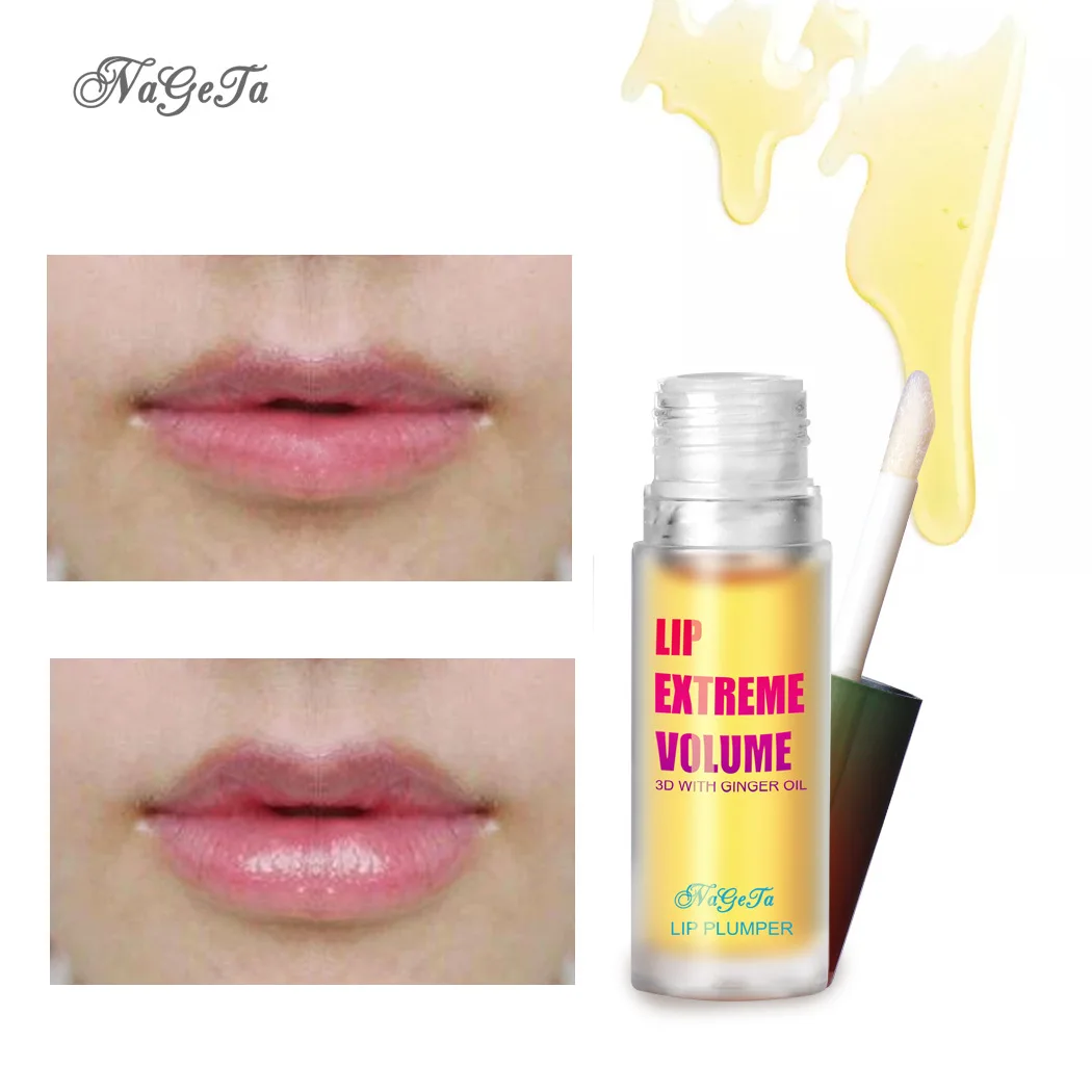 Lip Plumper Oil Serum Instant Long Lasting Volumising Essence Oil Repair Lip Fine Lines Increases Elasticity Sexy Lip Balm New