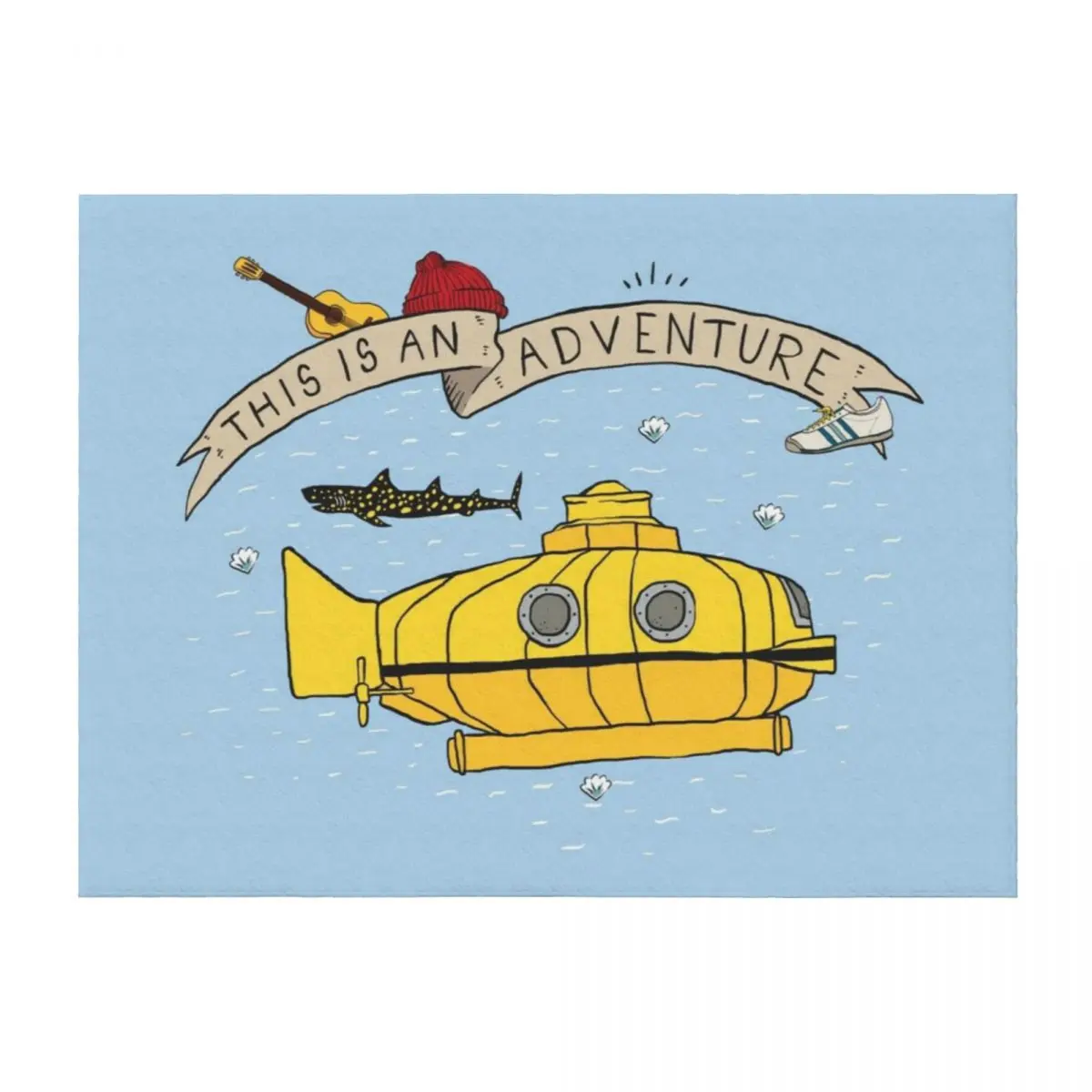 

This Is An Adventure Throw Blanket Nap Quilt Weighted Tourist Blankets