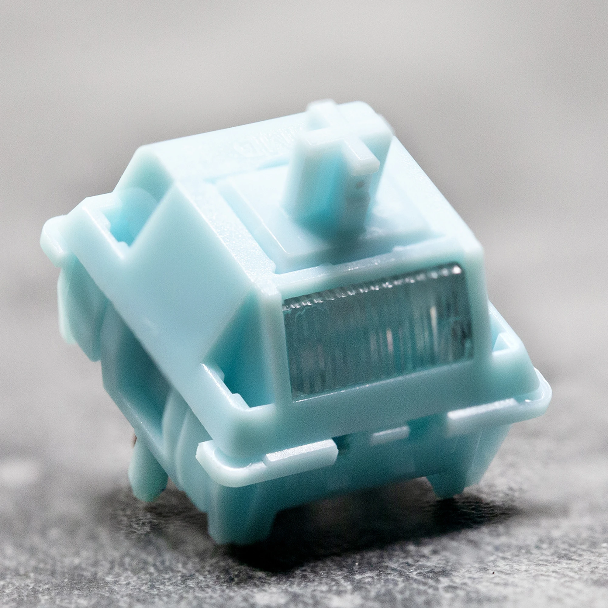 MMD Lanxi Switch Silent Linear Blue Tide Switch Lan Xi 48g Linear Switch for Mechanical Keyboard Factory Lubed Long Spring