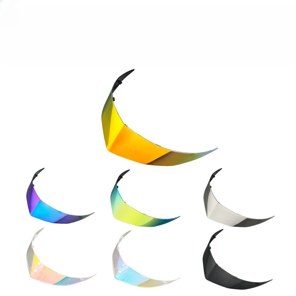 For TTC Rear Wing Spoiler Electroplating Multi-color Colorful TT-COURSE Motorcycle Helmet Accessories Modification Decoration