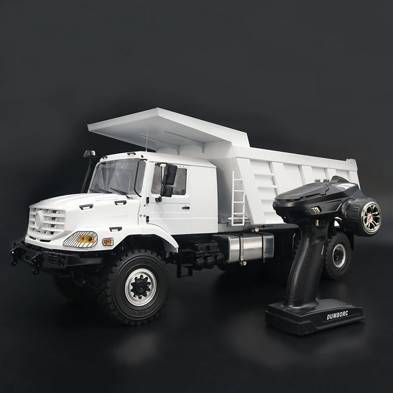 

Two Speed 1/14 6*6 Remote Control Dump Truck Model JDM-180 Off-road Truck Model Toy